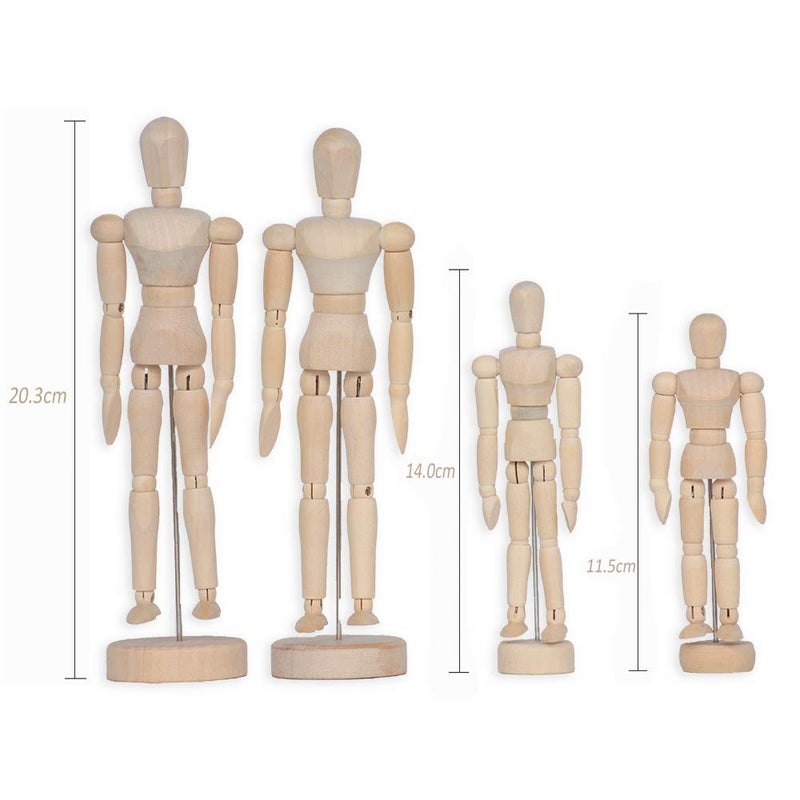 alikeke 4Pack Family Portrait Family of Four ï¼ˆDaddy Mommy Sister Brotherï¼‰ - Image 2